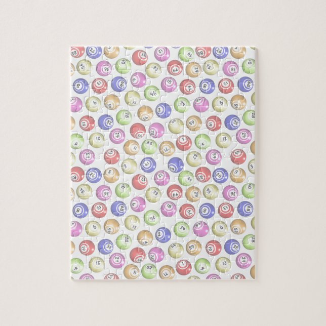 Bingo Balls Jigsaw Puzzle (Vertical)