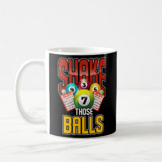 Bingo Balls Lottery Winner Bingo Player Bingo Coffee Mug