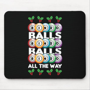Bingo Balls Lucky Game Player Gambler Gift Mouse Pad