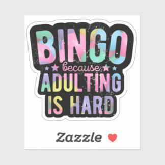 Bingo because adulting is hard | Funny bingo