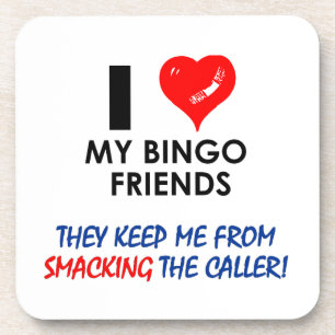 BINGO! Bingo designs for the fabulous player! Coaster