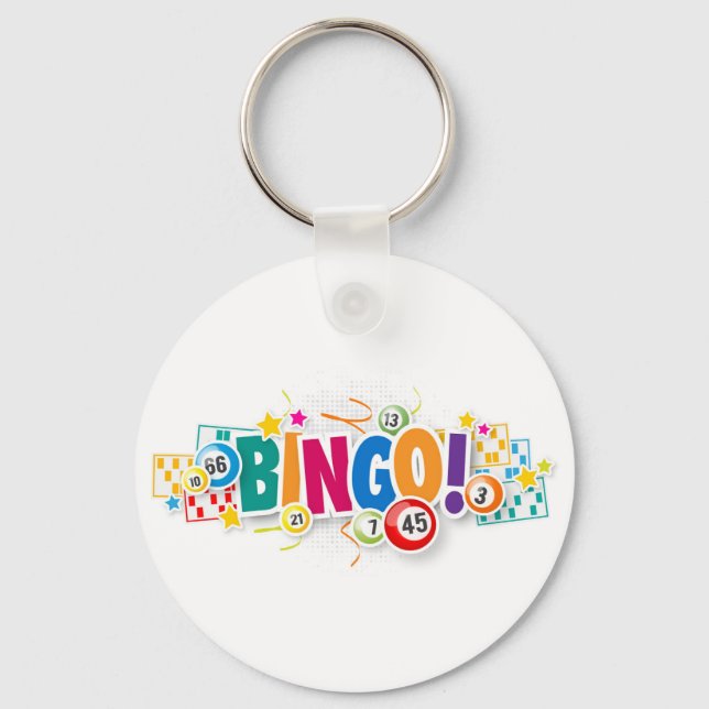 Bingo Blast Keychain (Front)