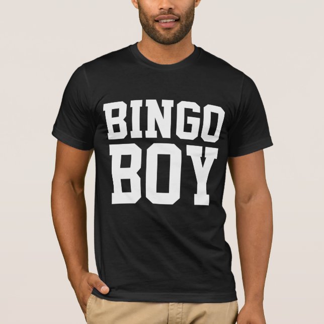 BINGO BOY MEN'S T-SHIRTS (Front)