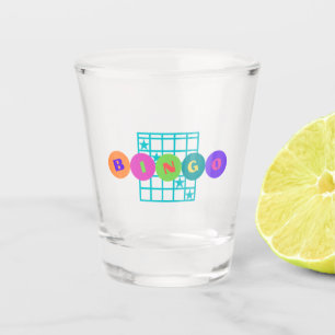 Bingo Bright Colours Shot Glass
