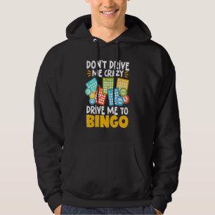 Bingo Caller Player Lucky Bingo 19 Hoodie