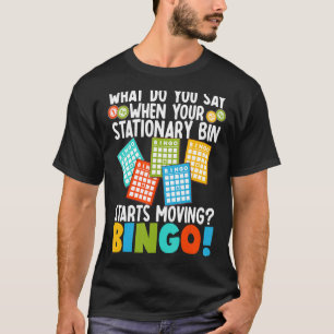 Bingo Caller Player Lucky Bingo 35 T-Shirt