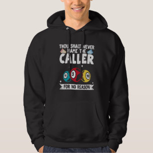 Bingo Caller Player Lucky Bingo 37 Hoodie