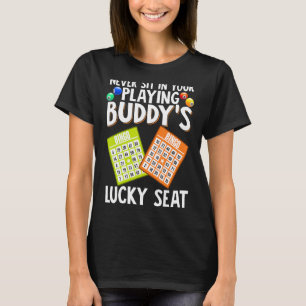 Bingo Caller Player Lucky Bingo 46 T-Shirt