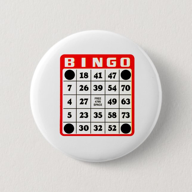 Bingo Card Button (Front)