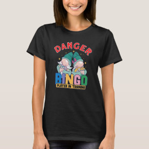 Bingo Card Game Grandma Bingo Player Bingo Cards 1 T-Shirt