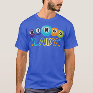 Bingo Card Game Grandma Bingo Player Bingo Cards P T-Shirt