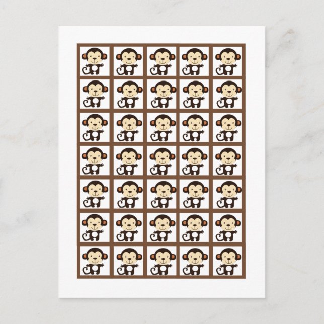 Bingo Card Markers Jungle Play (Front)