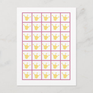 Bingo Card Markers Jungle Queen Tiger Safari Zoo