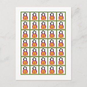 Bingo Card Markers Sweet Safari