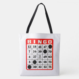 Bingo Card Shoulder Bag