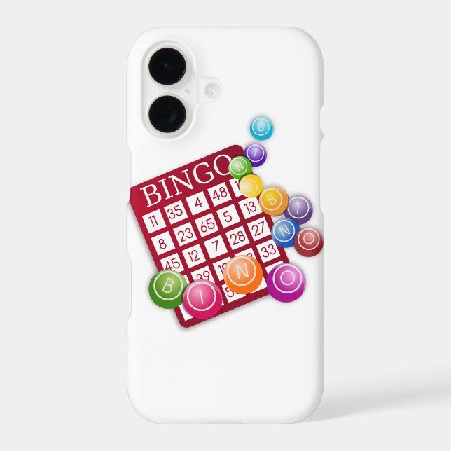 BINGO Card with BINGO Balls (Back)
