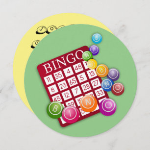 BINGO Card with BINGO Balls