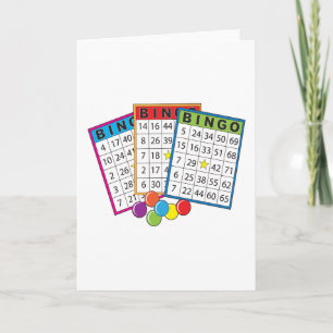 Bingo Cards Greeting Cards