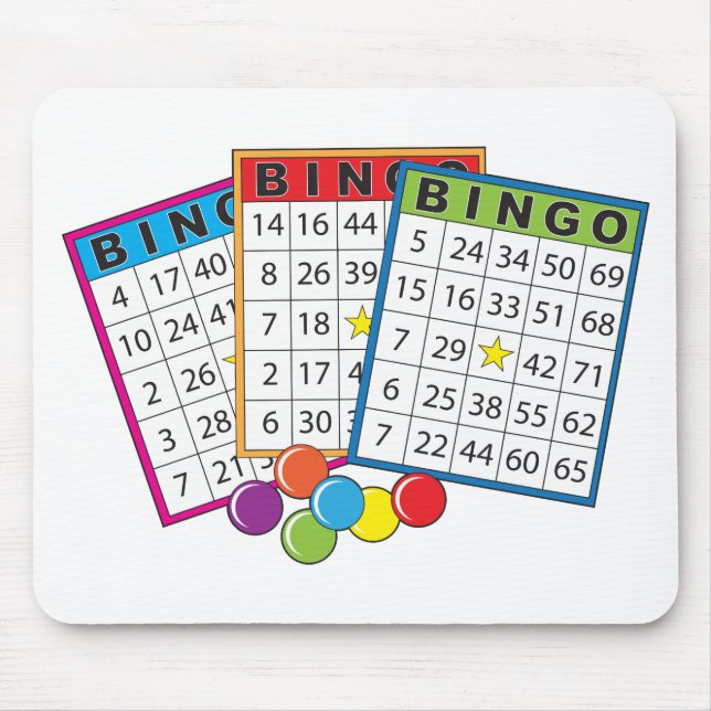 Bingo Cards Mouse Pad (Front)