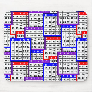Bingo Cards Mouse Pad