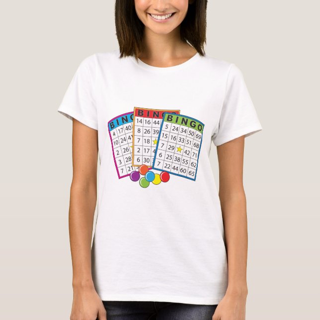 Bingo Cards T-Shirt (Front)