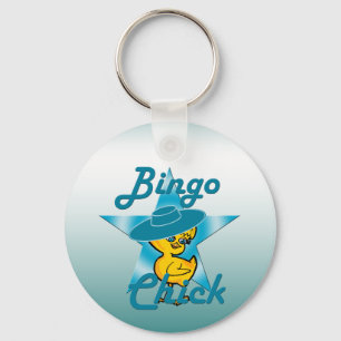 Bingo Chick #7 Key Ring