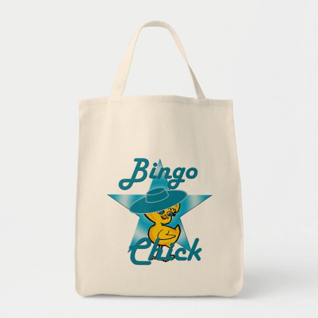 Bingo Chick #7 Tote Bag (Front)