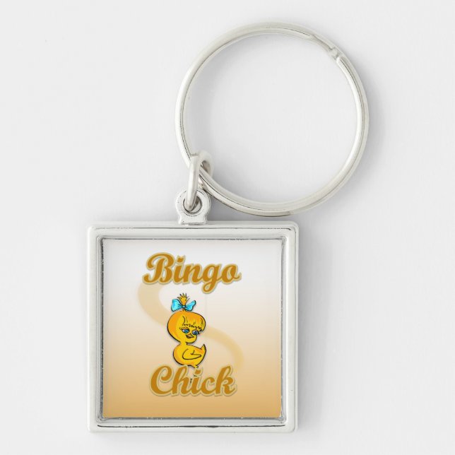 Bingo Chick Key Ring (Front)