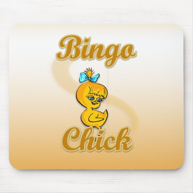 Bingo Chick Mouse Pad (Front)