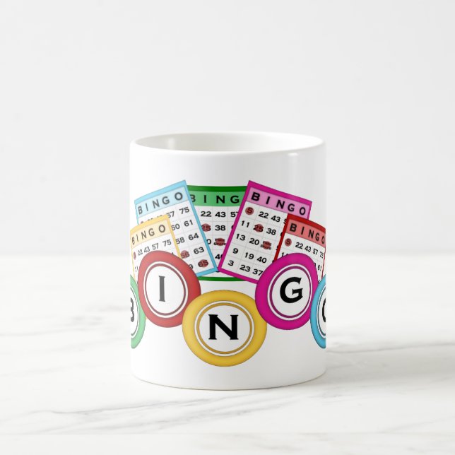 Bingo Coffee Mug (Center)