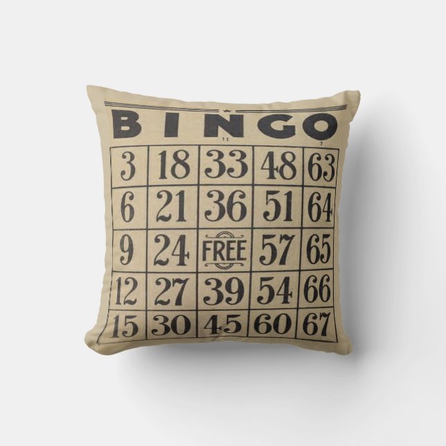 BINGO! CUSHION (Front)