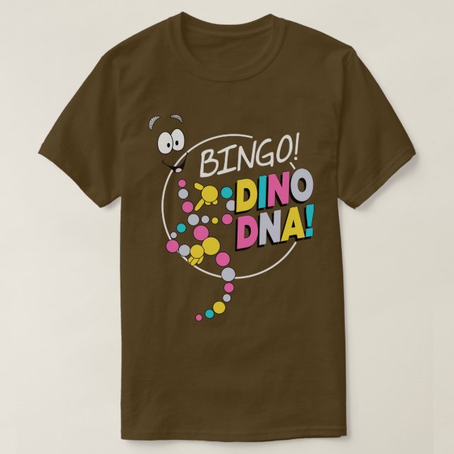 BINGO DINO DNA TShirt (Design Front)