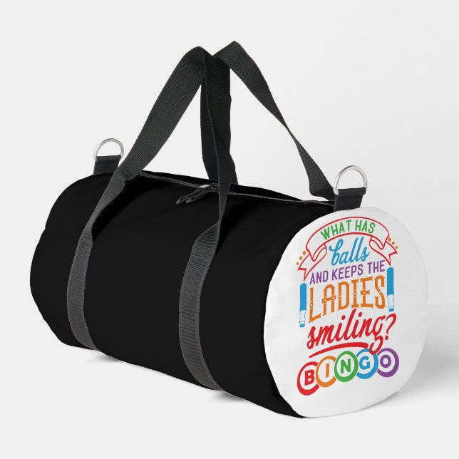 Bingo  duffle bag (Left Corner)