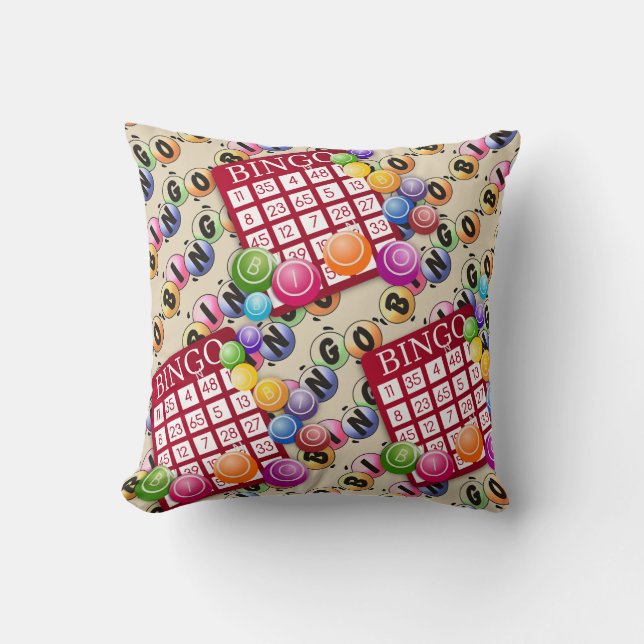 Bingo Fun Cushion (Front)