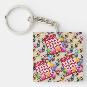 Bingo Fun Key Ring