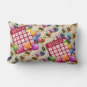 Bingo Fun Lumbar Cushion