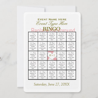 Bingo Game Template
