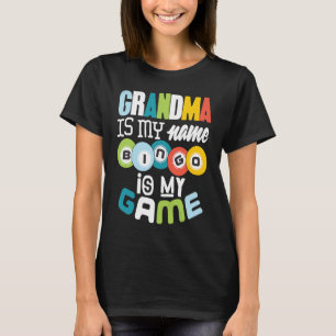 Bingo Grandma  Lucky Grandmother Nana Mimi Women T-Shirt