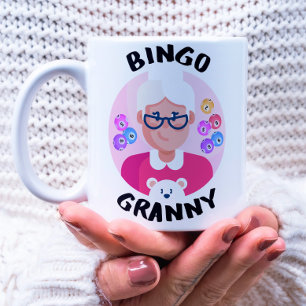 Bingo granny   Funny bingo grandma Coffee Mug