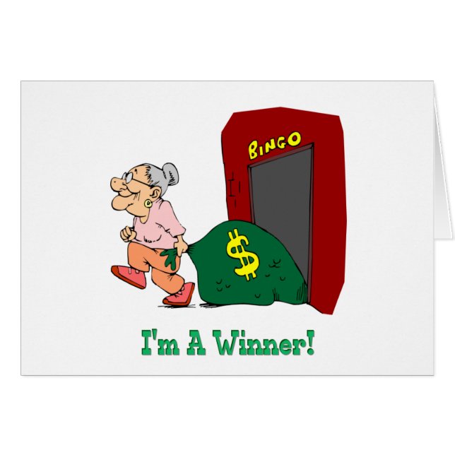 Bingo - I'm A Winner (Front Horizontal)