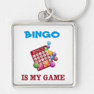 BINGO IS MY GAME KEY RING
