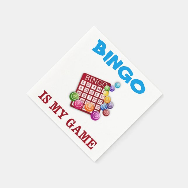 BINGO IS MY GAME NAPKIN (Corner)