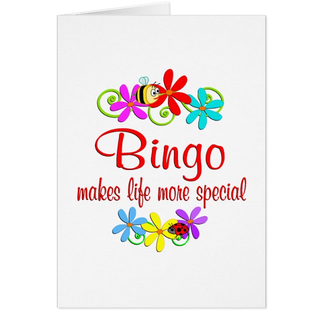 Bingo is Special (Front)