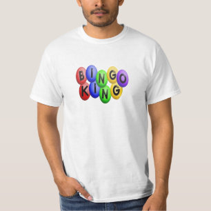 BINGO King Bingo Lover DAD T-Shirt