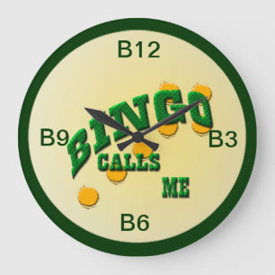 Bingo Large Clock