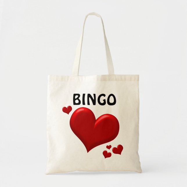 Bingo Love Tote Bag (Front)