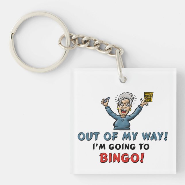 Bingo Lovers Key Ring (Front)