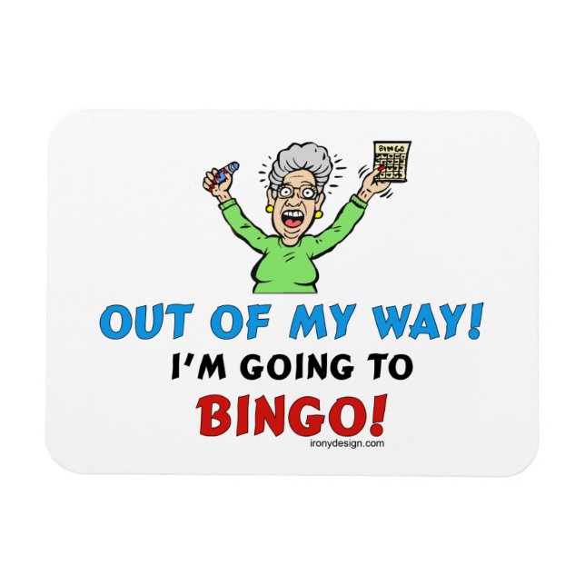 Bingo Lovers Magnet (Horizontal)