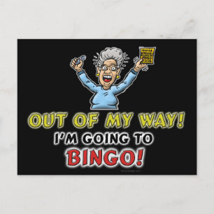 Bingo Lovers Postcard