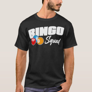 Bingo Lucky Player Bingo Addict Bingo back to sch T-Shirt